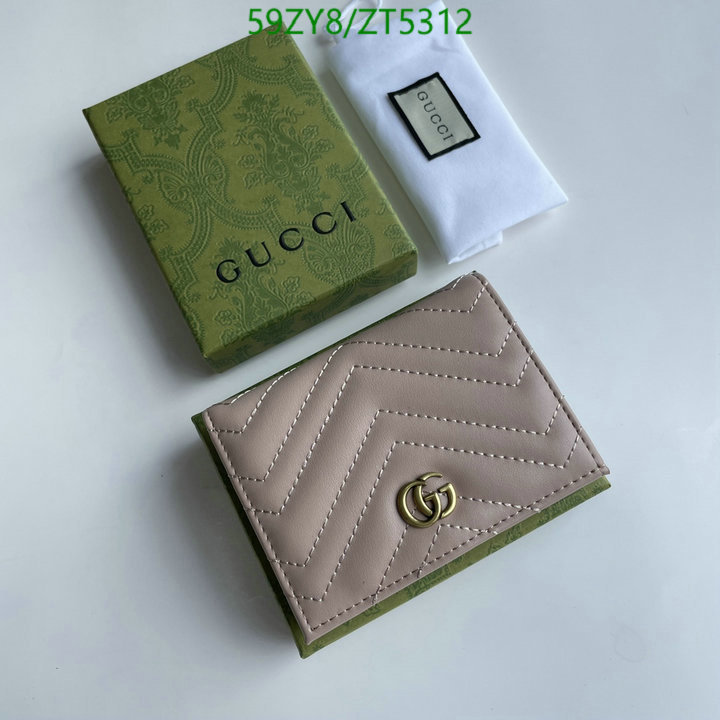 Gucci Bag-(4A)-Wallet-,Code: ZT5312,$: 59USD