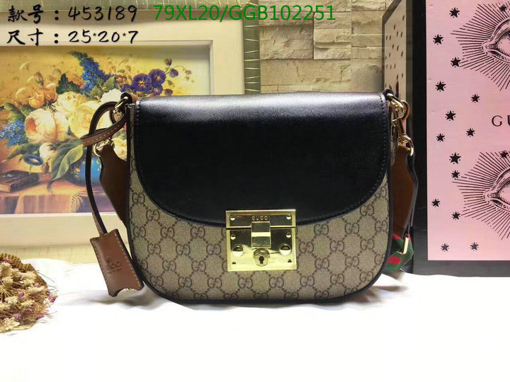 Gucci Bag-(4A)-Padlock-,Code: CCB102251,