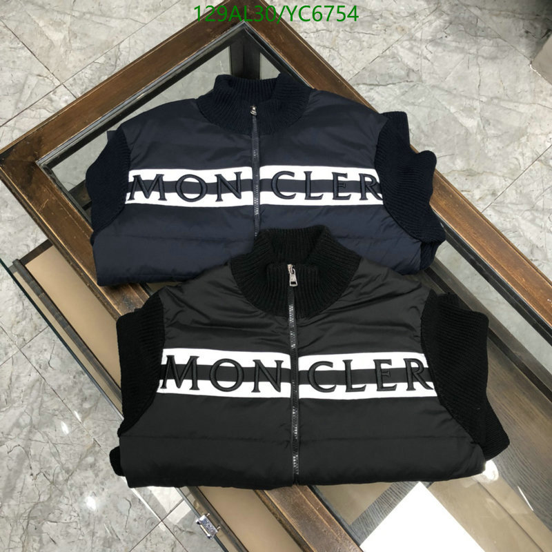 Down jacket Men-Moncler, Code: YC6754,$: 129USD