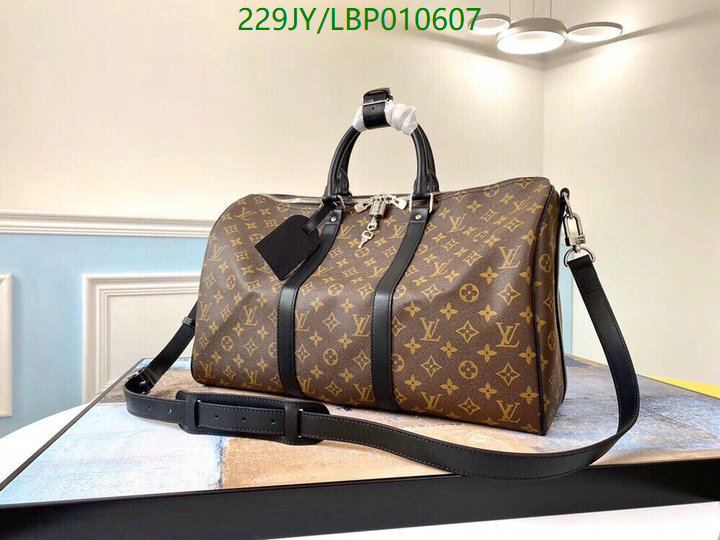 LV Bags-(Mirror)-Keepall BandouliRe 45-50-,Code: LBP010607,