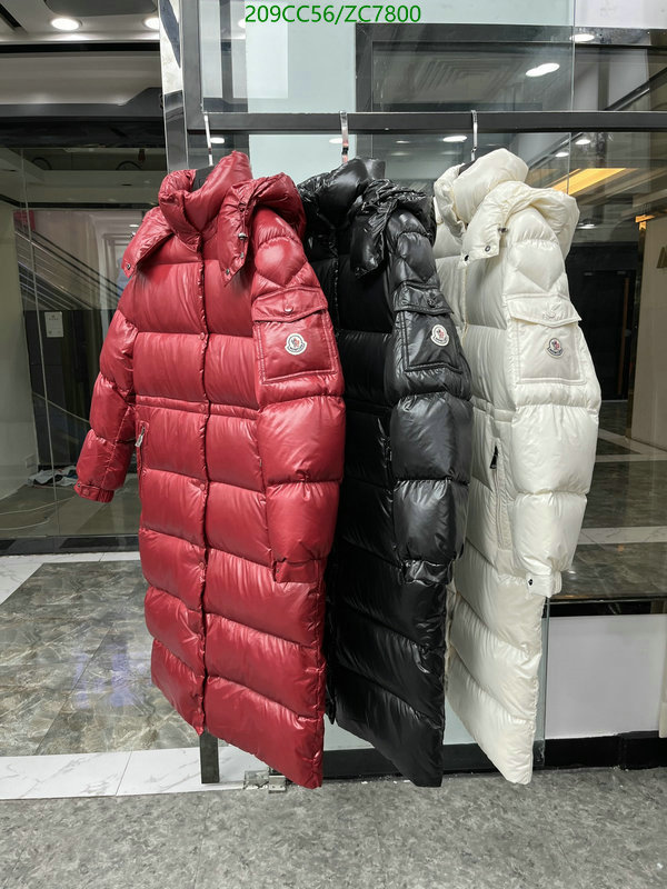 Down jacket Women-Moncler, Code: ZC7800,$: 209USD