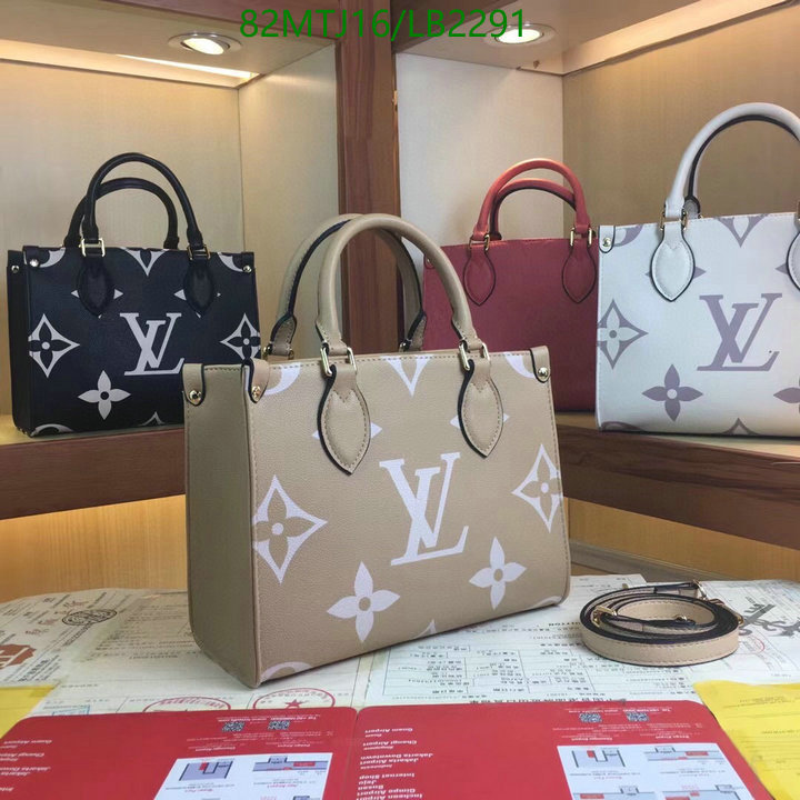 LV Bags-(4A)-Handbag Collection-,Code: LB2291,$: 82USD