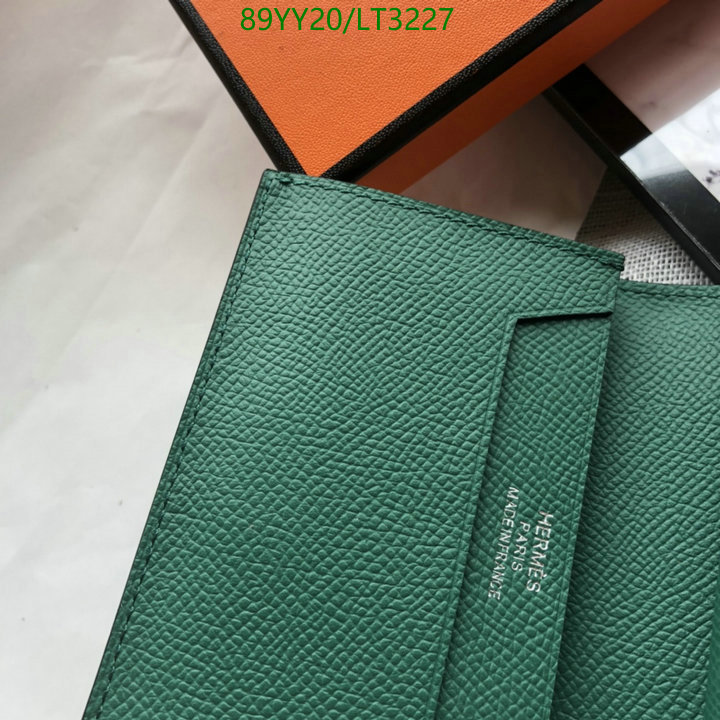 Hermes Bag-(Mirror)-Wallet-,Code: LT3227,$: 89USD