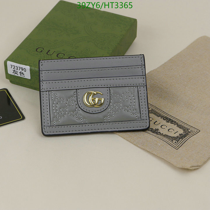 Gucci Bag-(4A)-Wallet-,Code: HT3365,$: 39USD