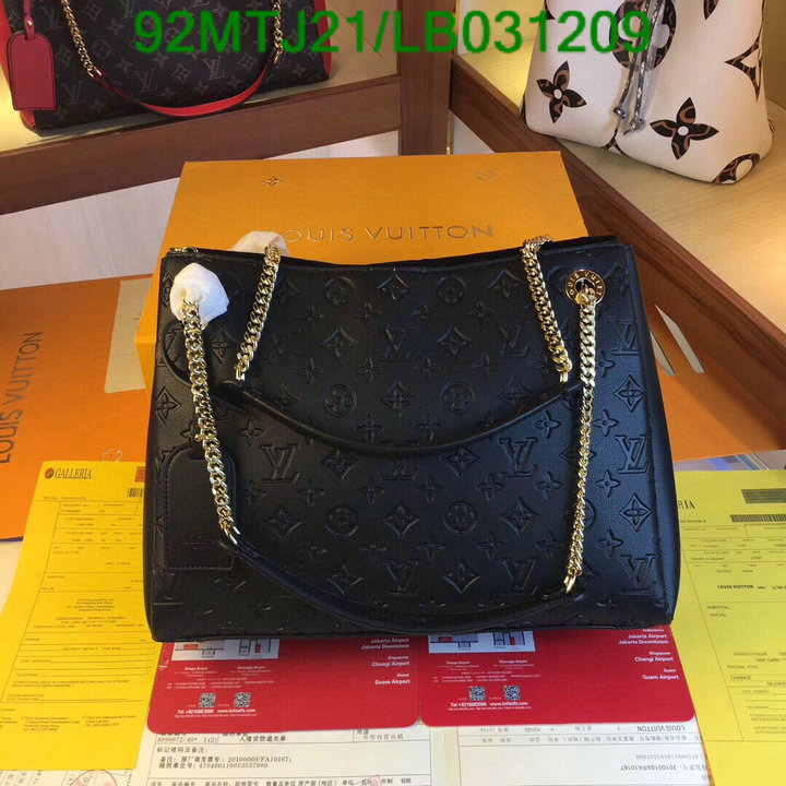 LV Bags-(4A)-Handbag Collection-,Code: LB031209,$: 92USD