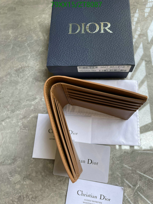 Dior Bags -(Mirror)-Wallet-,Code: ZT8087,$: 79USD