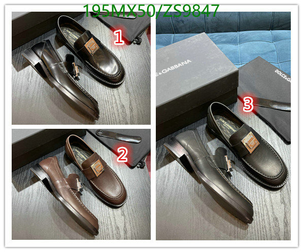 Men shoes-D&G, Code: ZS9847,$: 195USD