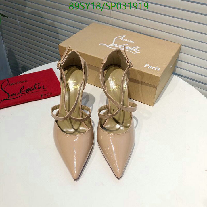 Women Shoes- Christian Louboutin,-Code: SP031919,$: 89USD