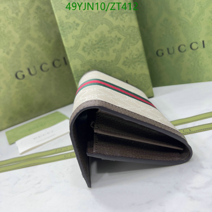 Gucci Bag-(4A)-Wallet-,Code: ZT412,$: 49USD