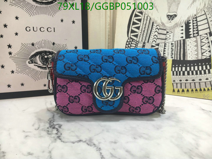 Gucci Bag-(4A)-Marmont,Code: GGBP051003,$: 79USD