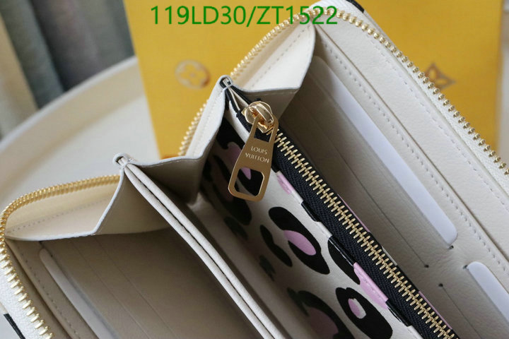 LV Bags-(Mirror)-Wallet-,Code: ZT1522,$: 119USD