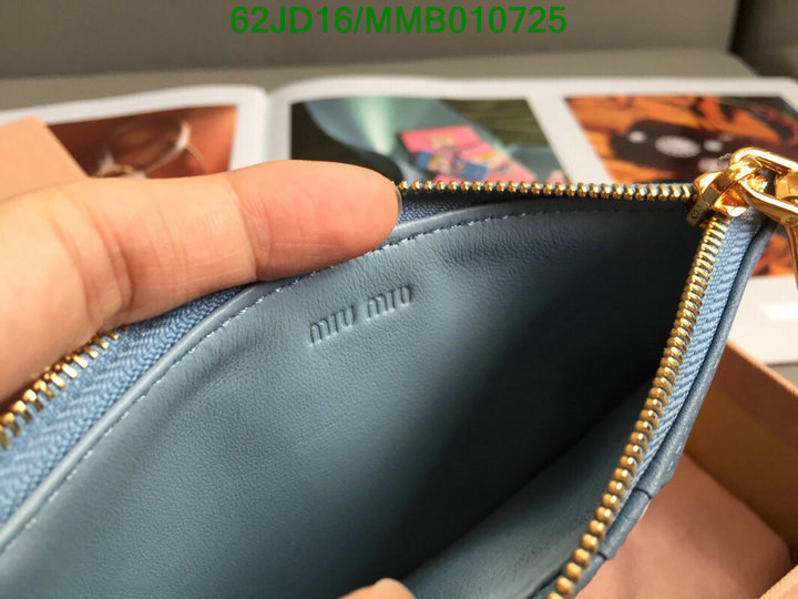 Miu Miu Bag-(Mirror)-Wallet-,Code: MMB010725,$: 62USD