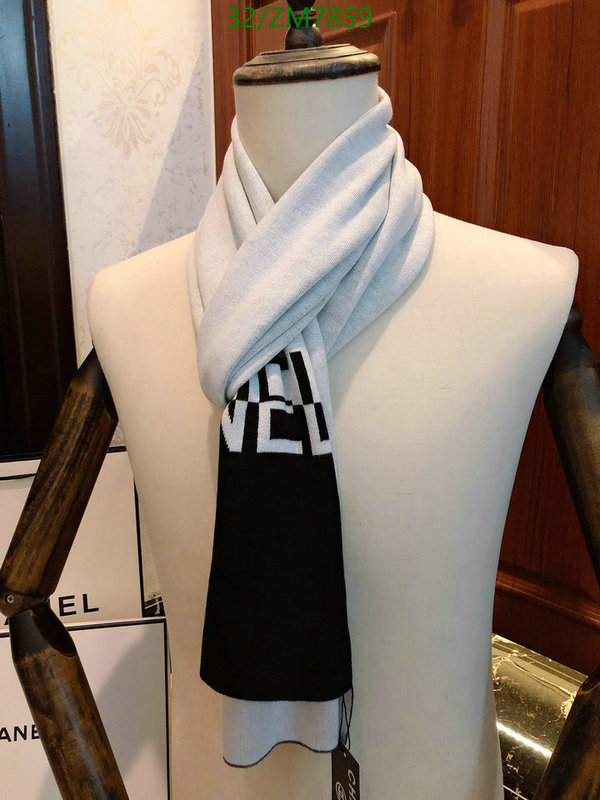 Scarf-Chanel, Code: ZM7859,$: 32USD