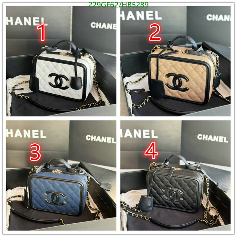 Chanel Bags -(Mirror)-Vanity--,Code: HB5289,$: 229USD