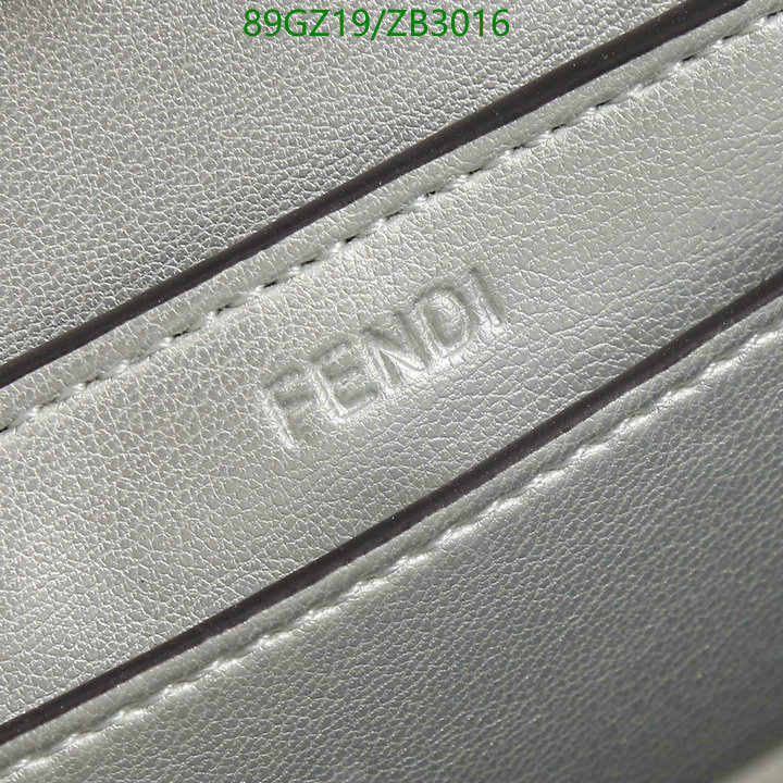 Fendi Bag-(4A)-Diagonal-,Code: ZB3016,$: 89USD