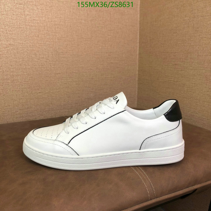 Men shoes-Prada, Code: ZS8631,$: 155USD