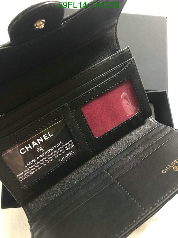 Chanel Bags ( 4A )-Wallet-,Code: TA1578,$: 59USD