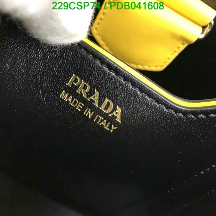 Prada Bag-(Mirror)-Diagonal-,Code: PDB041608,$: 229USD