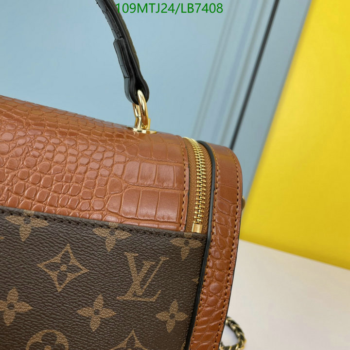 LV Bags-(4A)-Handbag Collection-,Code: LB7408,$: 109USD