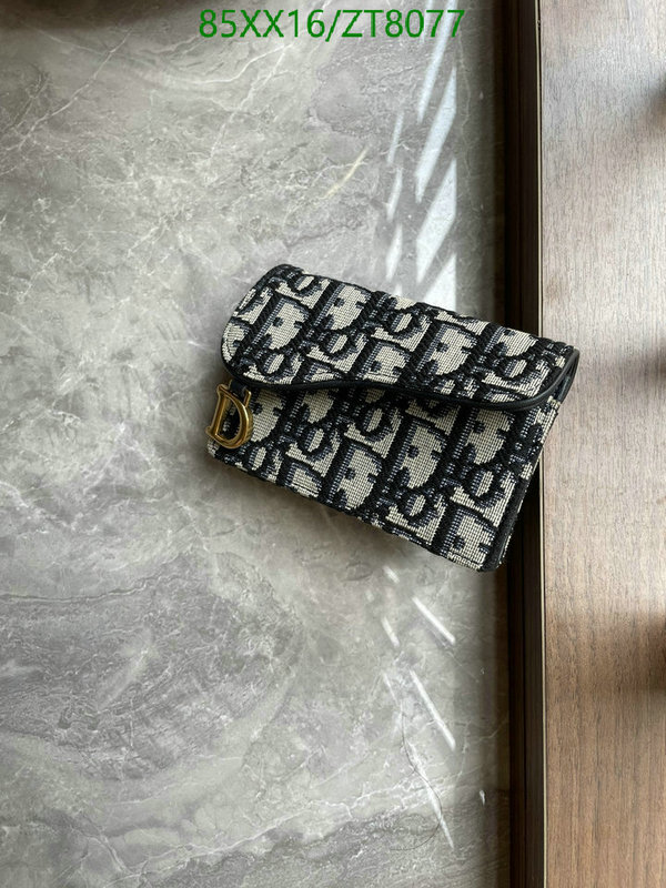 Dior Bags -(Mirror)-Wallet-,Code: ZT8077,$: 85USD