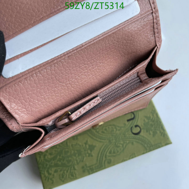 Gucci Bag-(4A)-Wallet-,Code: ZT5314,$: 59USD