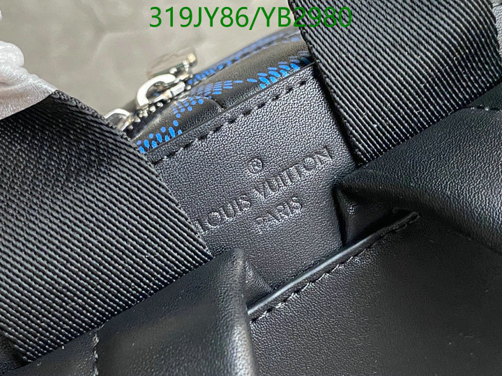 LV Bags-(Mirror)-Backpack-,Code: YB2980,$: 319USD