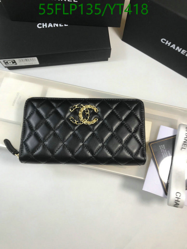 Chanel Bags ( 4A )-Wallet-,Code: YT418,$: 55USD