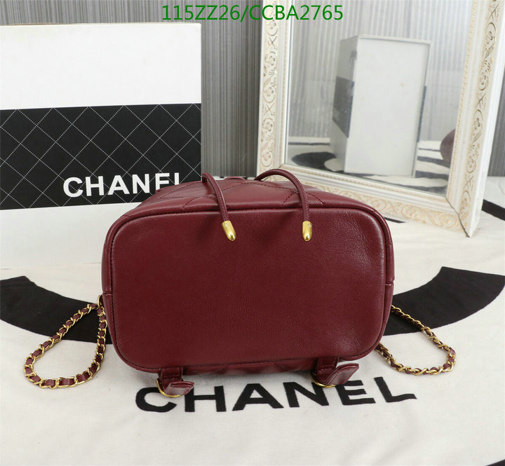 Chanel Bags ( 4A )-Backpack-,Code: CCBA2765,$: 115USD