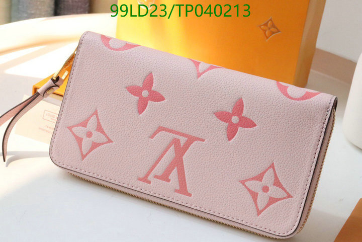 LV Bags-(Mirror)-Wallet-,Code: TP040213,