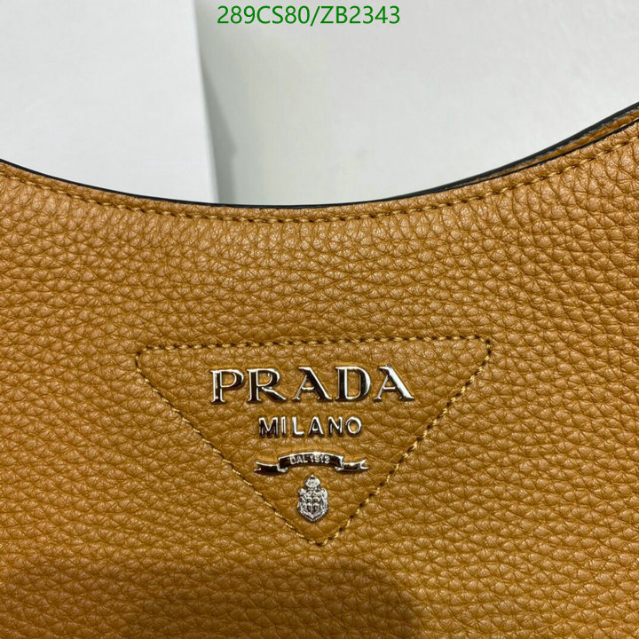 Prada Bag-(Mirror)-Diagonal-,Code: ZB2343,$: 289USD