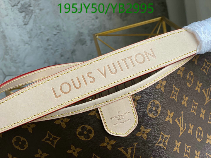 LV Bags-(Mirror)-Neverfull-,Code: YB2995,$: 195USD