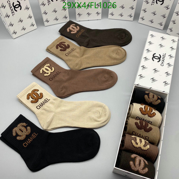 Sock-Chanel,Code: FL1025,$: 29USD