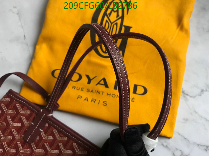 Goyard Bag-(Mirror)-Handbag-,Code: LB2786,$: 209USD