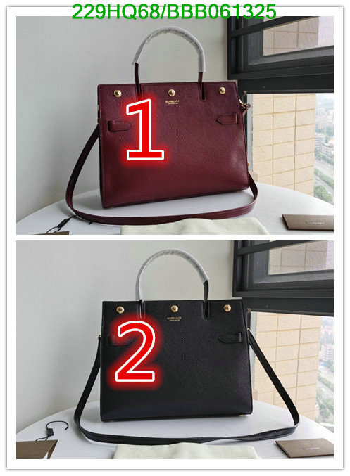 Burberry Bag-(Mirror)-Handbag-,Code: BBB061325,$: 229USD