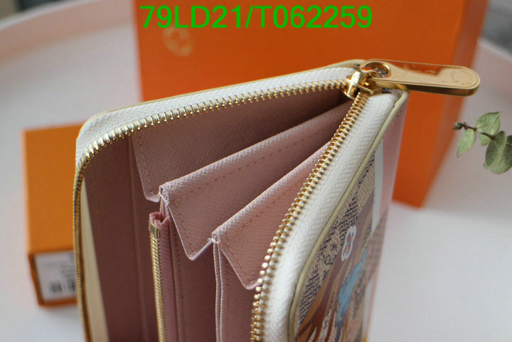 LV Bags-(Mirror)-Wallet-,Code: T062259,$: 79USD