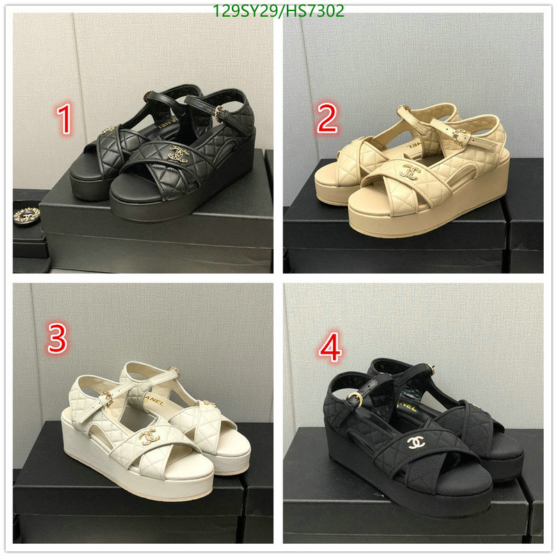 Women Shoes-Chanel, Code: HS7302,$: 129USD