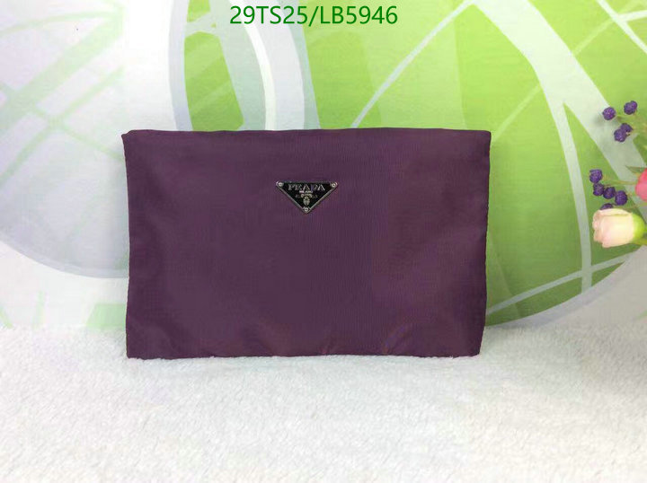 Prada Bag-(4A)-Clutch-,Code: LB5946,$: 29USD