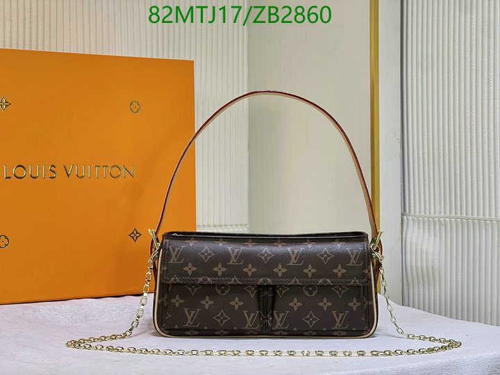 LV Bags-(4A)-Handbag Collection-,Code: ZB2860,$: 82USD