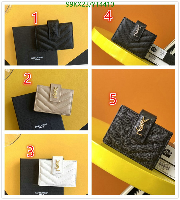 YSL Bag-(Mirror)-Wallet-,Code: YT4410,$: 99USD