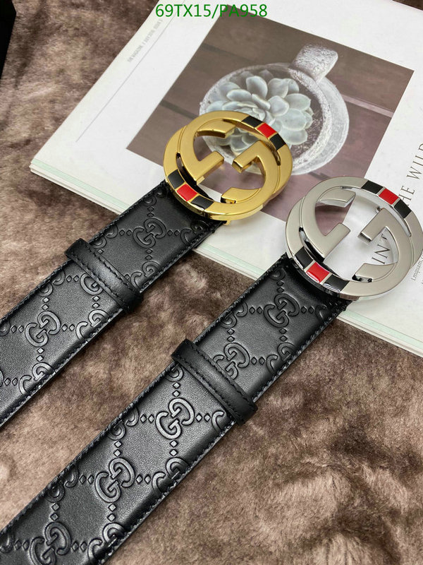 Belts-Gucci, Code: PA958,$: 69USD