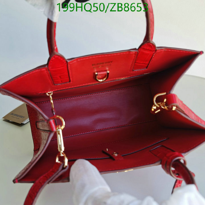 Burberry Bag-(Mirror)-Handbag-,Code: ZB8653,$: 199USD