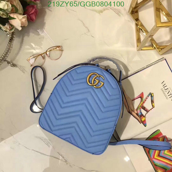 Gucci Bag-(Mirror)-Backpack-,Code: GGB0804100,$:219USD