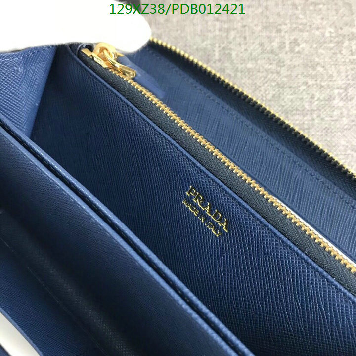Prada Bag-(Mirror)-Wallet-,Code: PDB012421,$:129USD