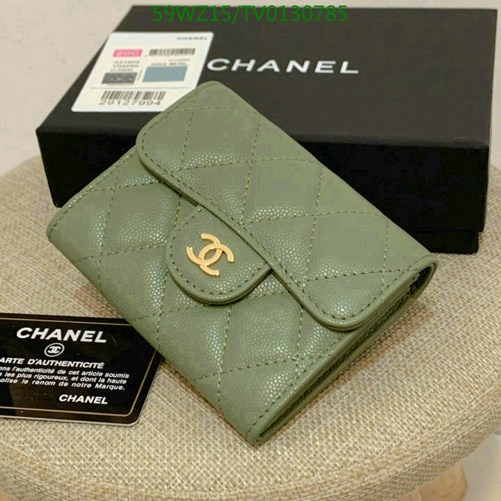 Chanel Bags ( 4A )-Wallet-,Code: TV0130785,$: 59USD