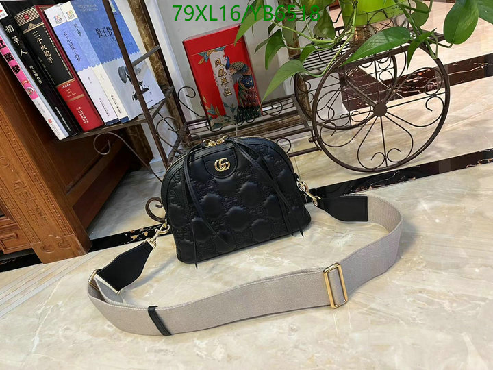 Gucci Bag-(4A)-Diagonal-,Code: YB6518,$: 79USD