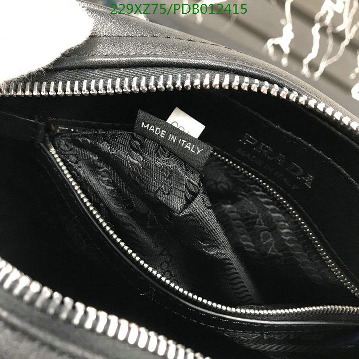 Prada Bag-(Mirror)-Diagonal-,Code: PDB012415,$:229USD