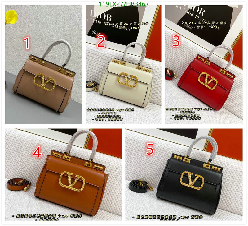 Valentino Bag-(4A)-Diagonal-,Code: HB3467,$: 119USD