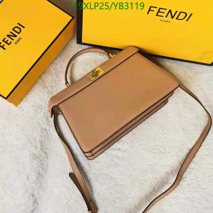 Fendi Bag-(4A)-Peekaboo,Code: YB3119,$: 119USD