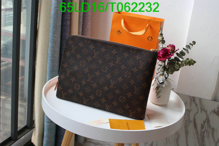 LV Bags-(Mirror)-Wallet-,Code: T062232,$: 65USD