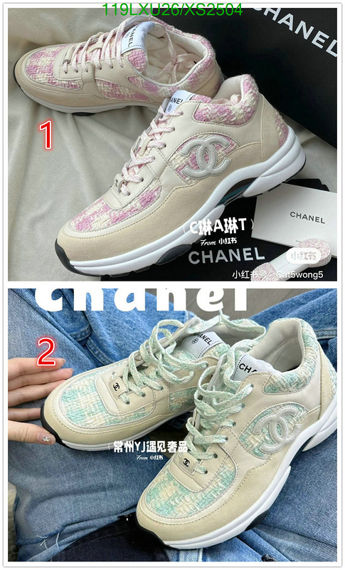 Women Shoes-Chanel, Code: XS2504,$: 119USD